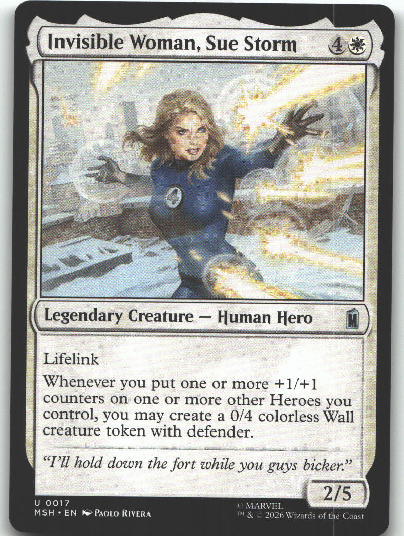 Invisible Woman, Sue Storm