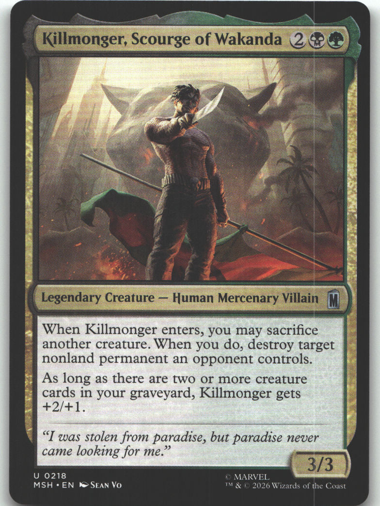 Killmonger, Scourge of Wakanda