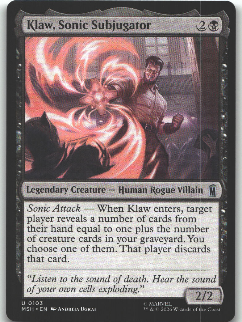 Klaw, Sonic Subjugator
