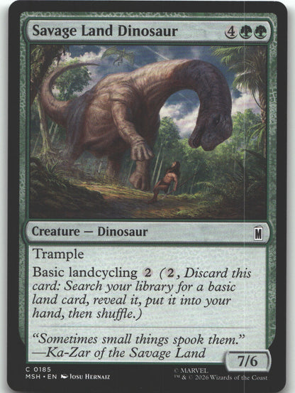 Savage Land Dinosaur