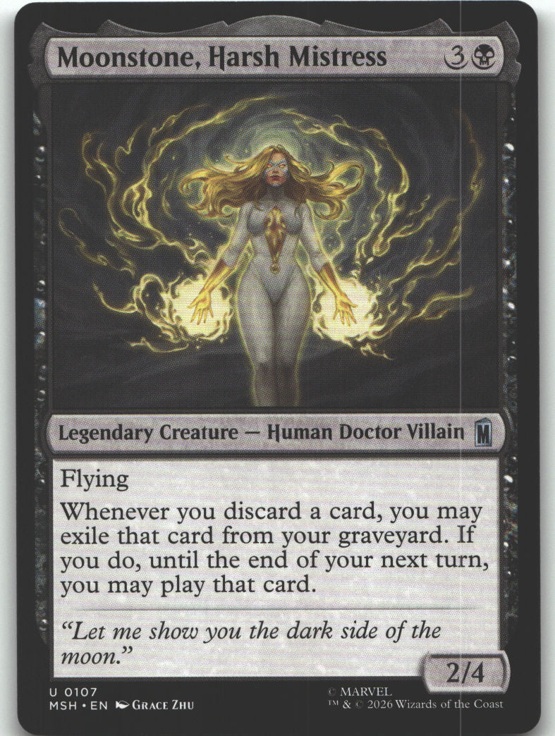 Moonstone, Harsh Mistress