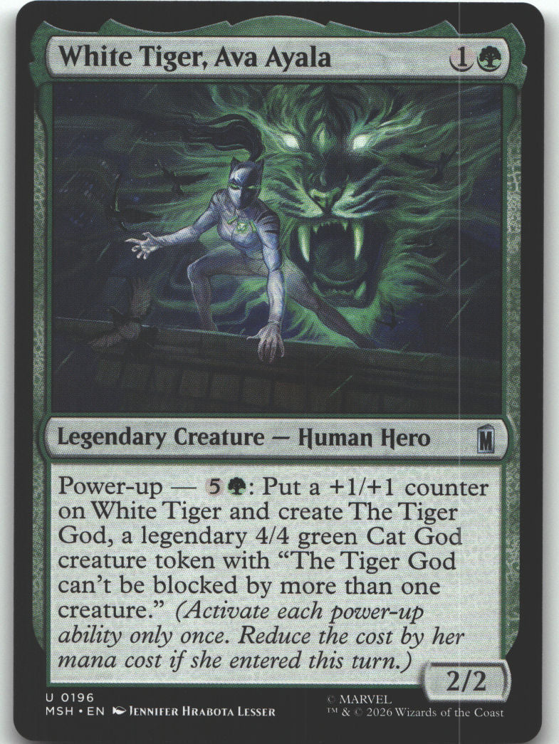 White Tiger, Ava Ayala