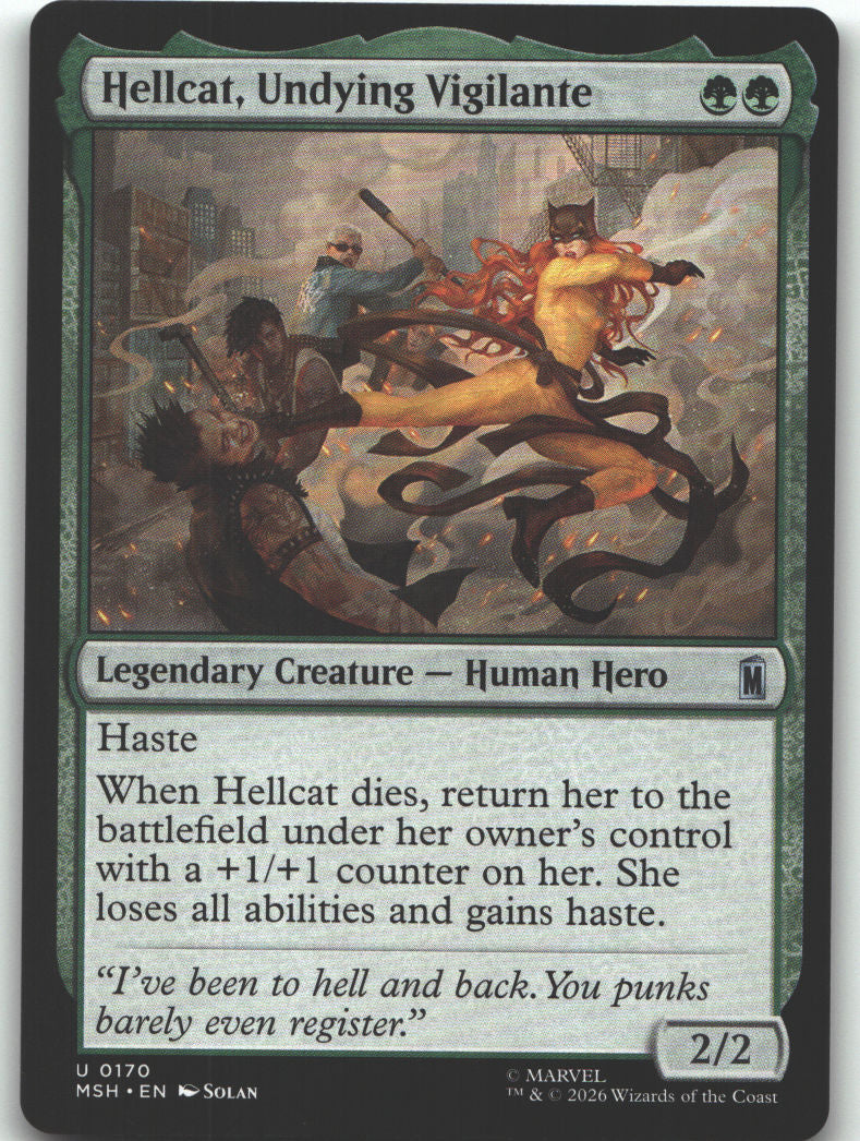 Hellcat, Undying Vigilante