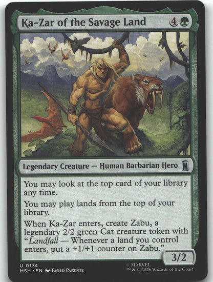 Ka-Zar of the Savage Land