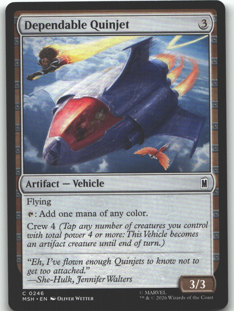Dependable Quinjet
