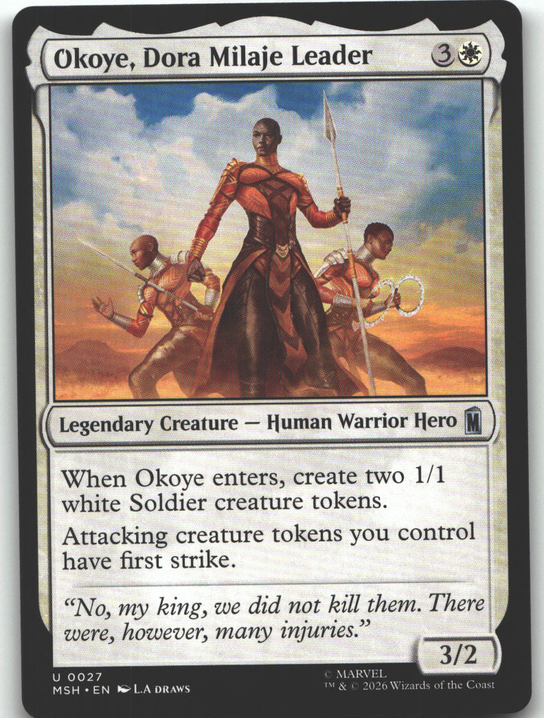 Okoye, Dora Milaje Leader