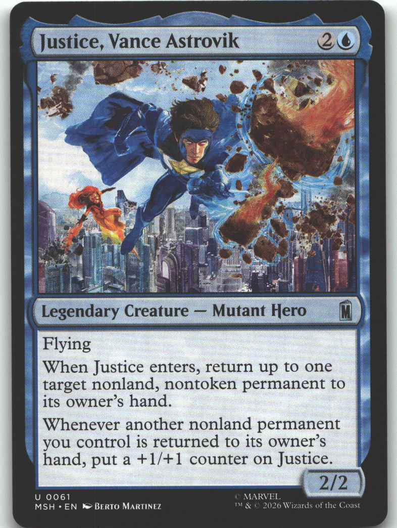 Justice, Vance Astrovik