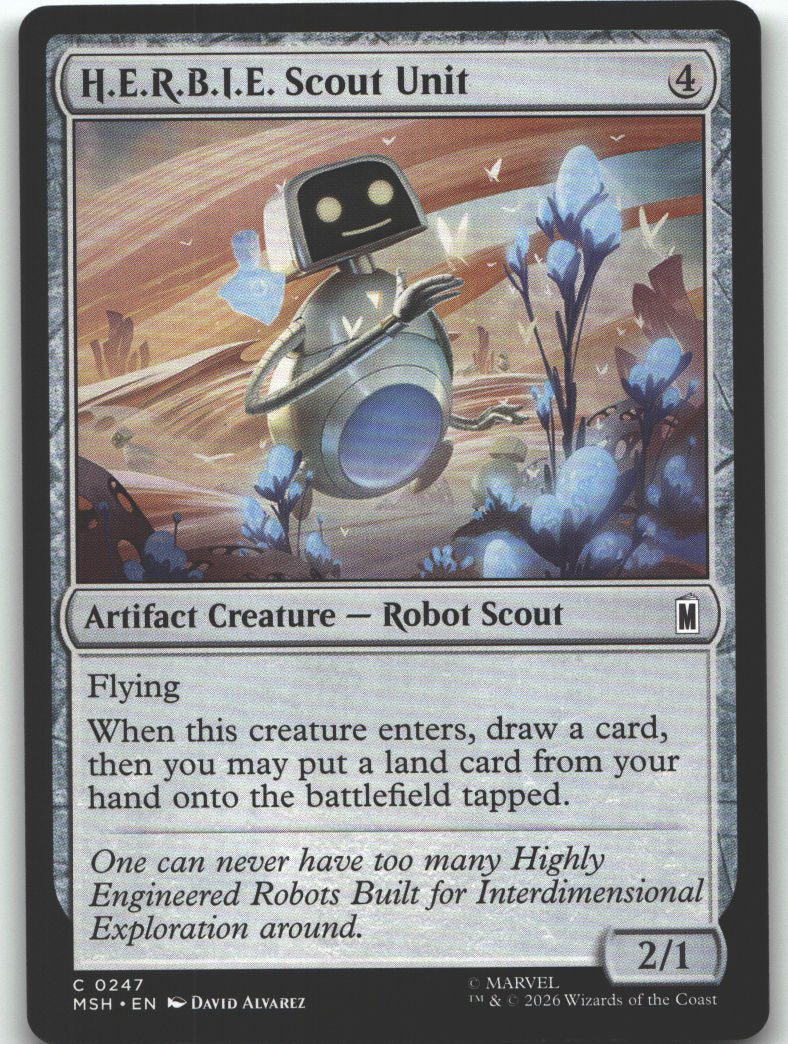 H.E.R.B.I.E. Scout Unit