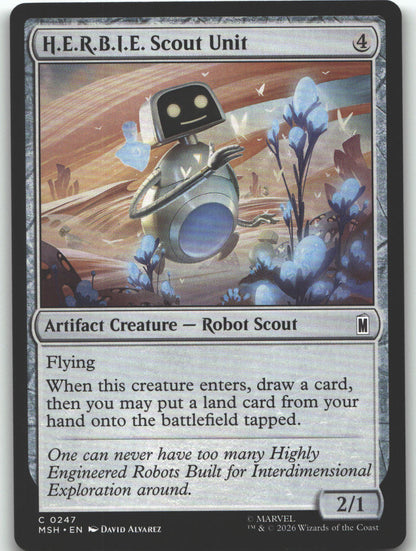 H.E.R.B.I.E. Scout Unit