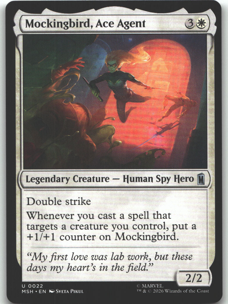 Mockingbird, Ace Agent