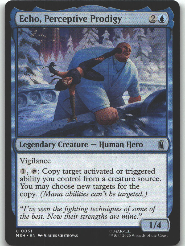Echo, Perceptive Prodigy