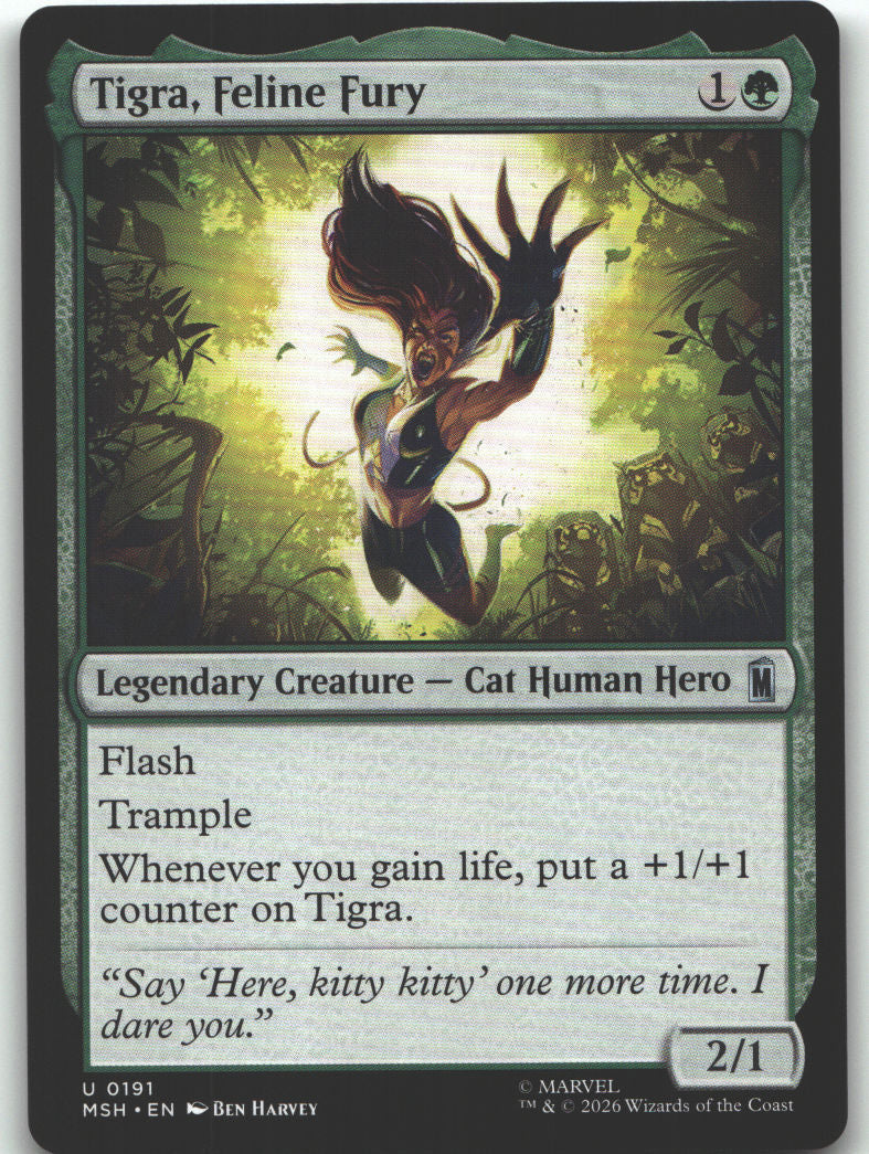 Tigra, Feline Fury