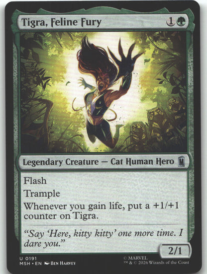 Tigra, Feline Fury