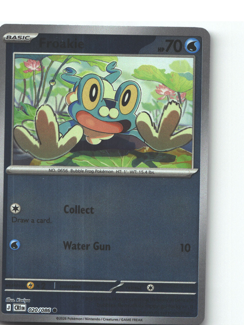 Froakie - 020/086