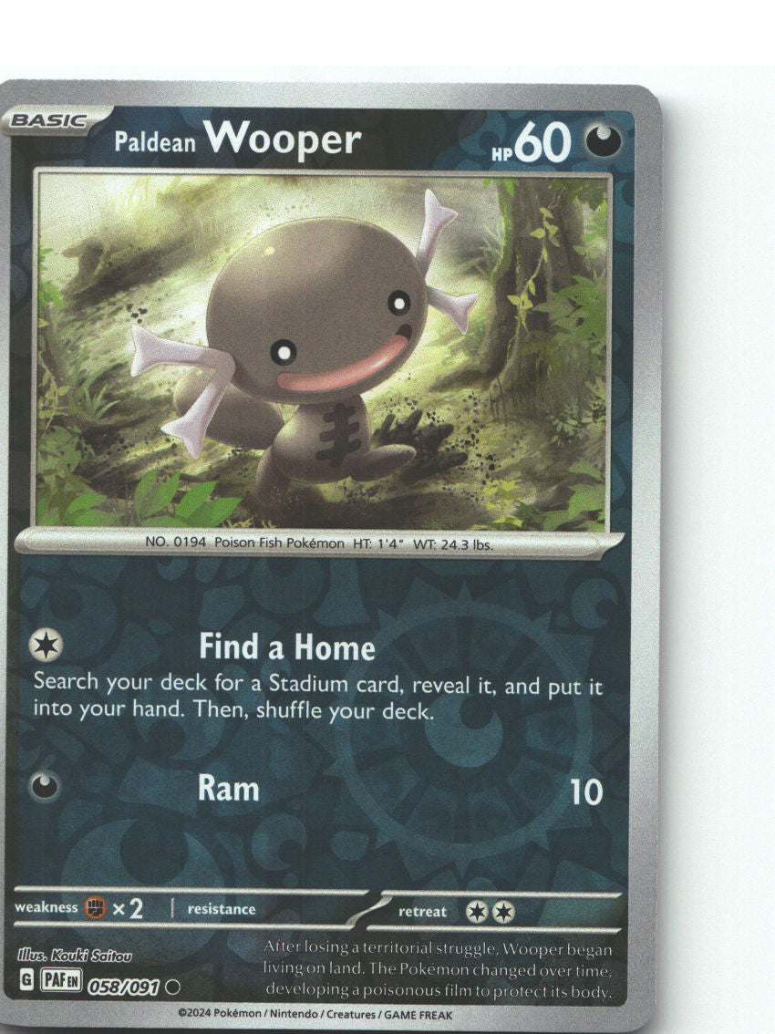 Paldean Wooper - 058/091