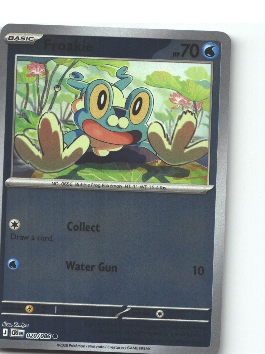 Froakie - 020/086
