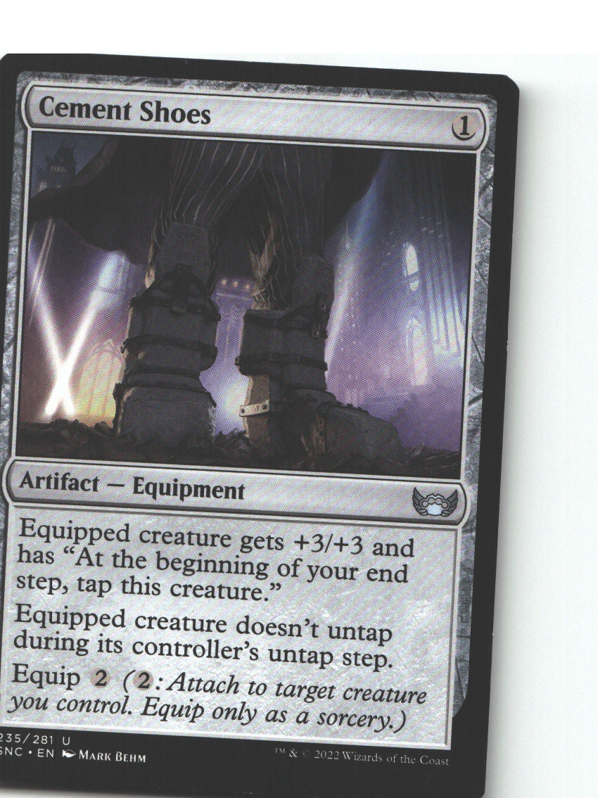 Cement Shoes