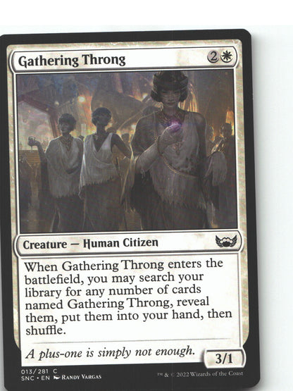 Gathering Throng