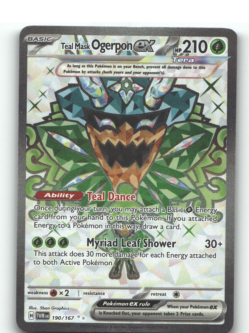 Teal Mask Ogerpon ex - 190/167
