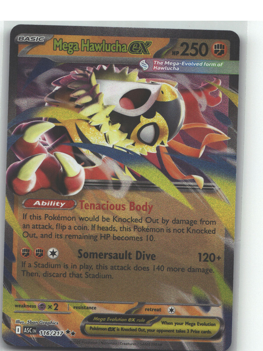 Mega Hawlucha ex - 116/217