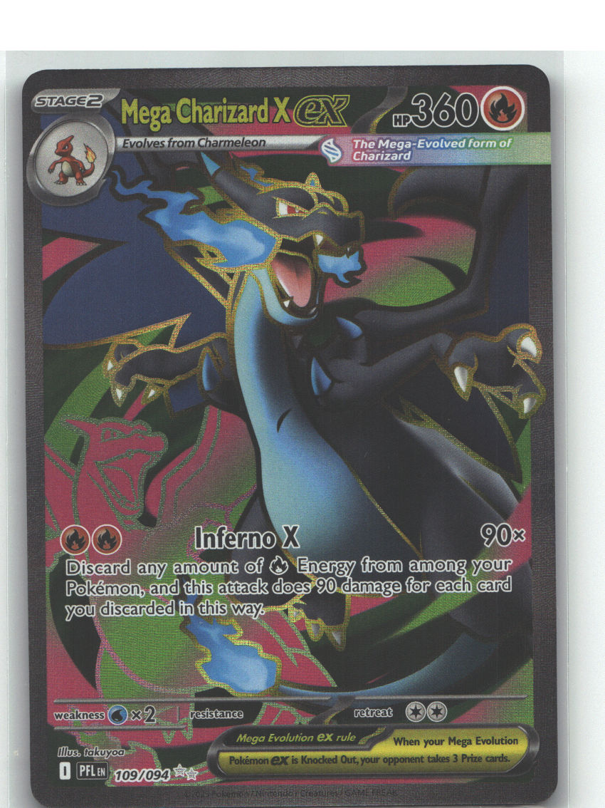 Mega Charizard X ex - 109/094
