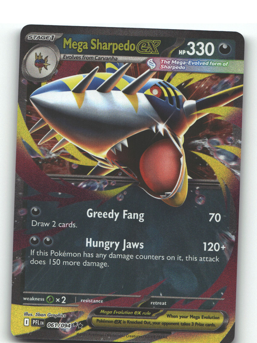 Mega Sharpedo ex - 061/094