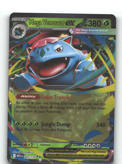 Mega Venusaur ex - 003/132