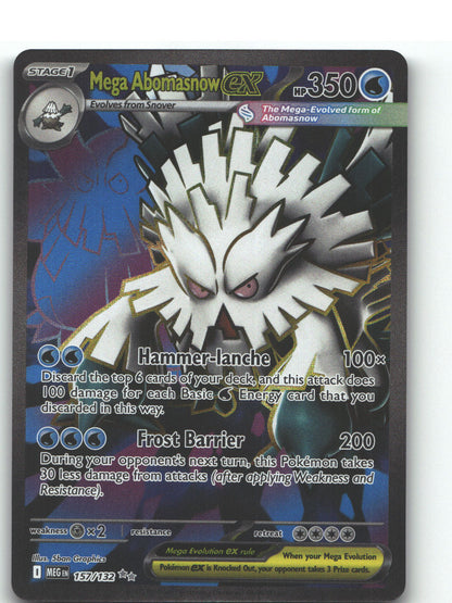 Mega Abomasnow ex - 157/132