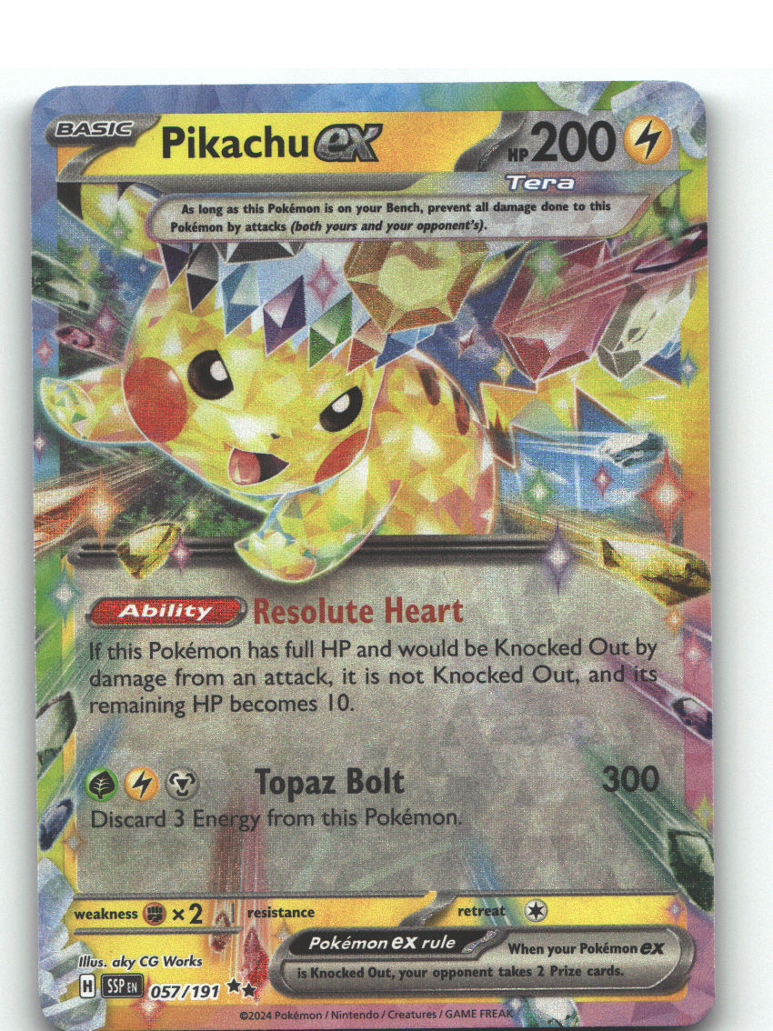 Pikachu ex - 057/191