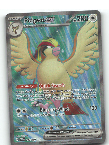 Pidgeot ex - 217/197