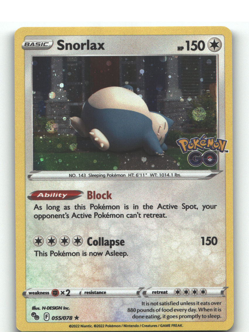 Snorlax - 55/078 (Cosmos Holo)
