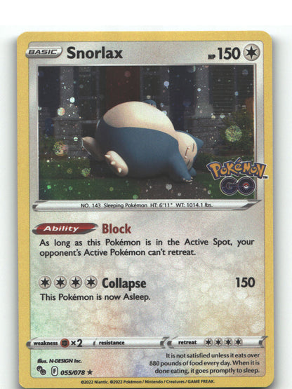 Snorlax - 55/078 (Cosmos Holo)