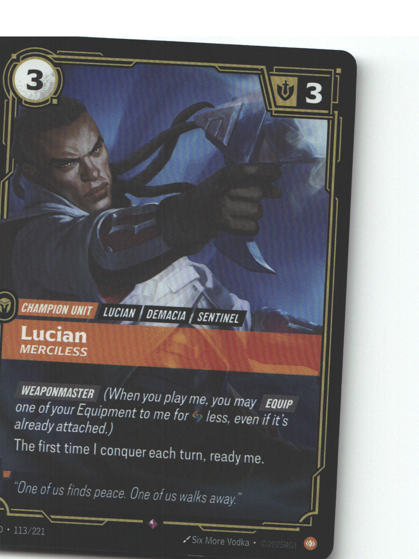 Lucian, Merciless