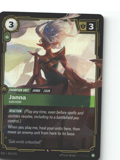 Janna, Savior