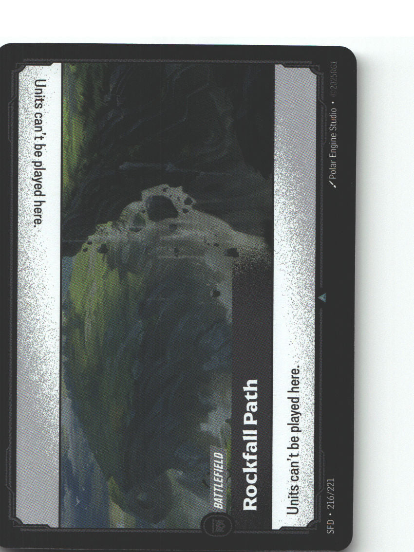 Rockfall Path