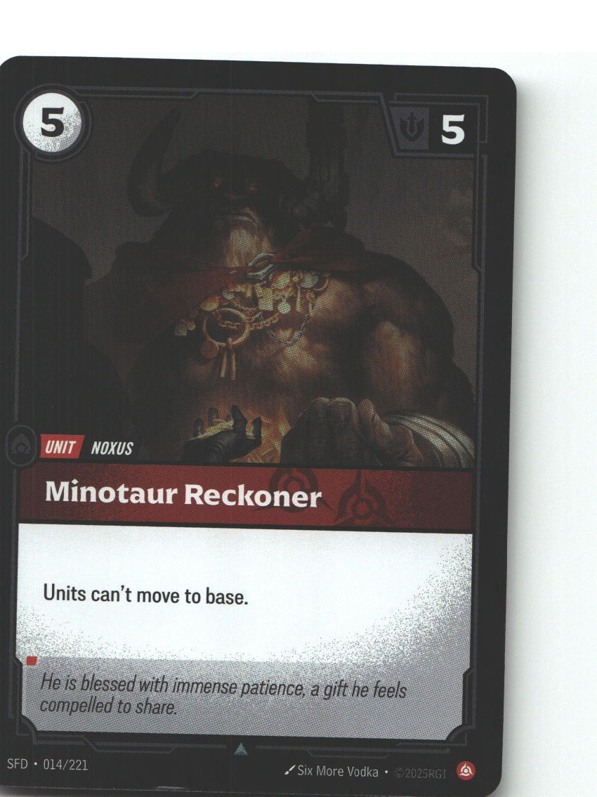 Minotaur Reckoner