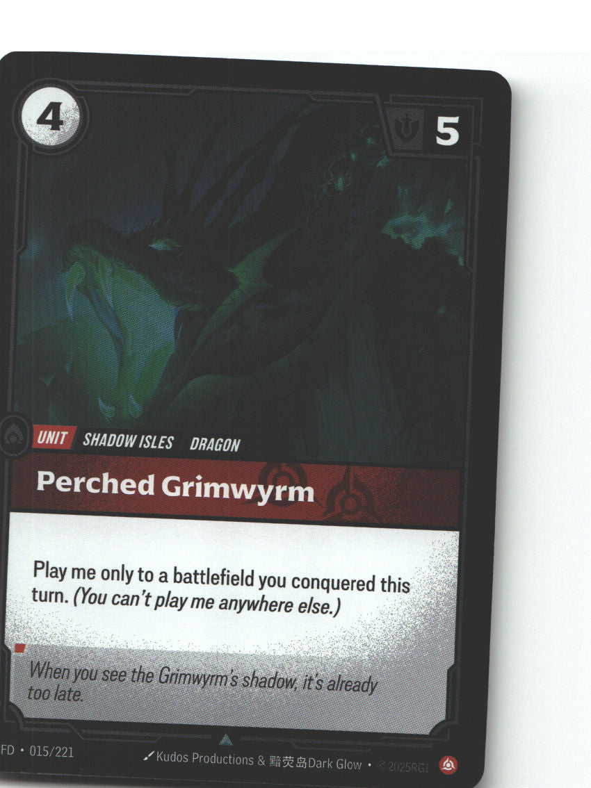 Perched Grimwyrm