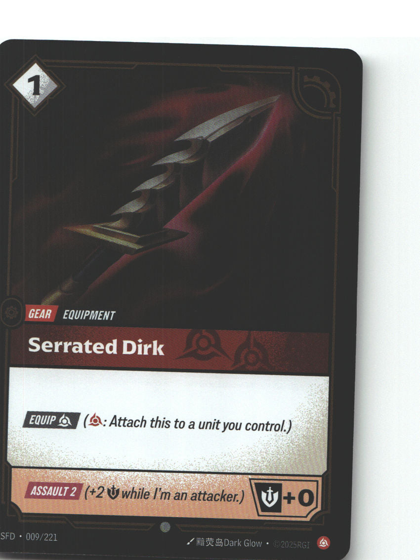 Serrated Dirk