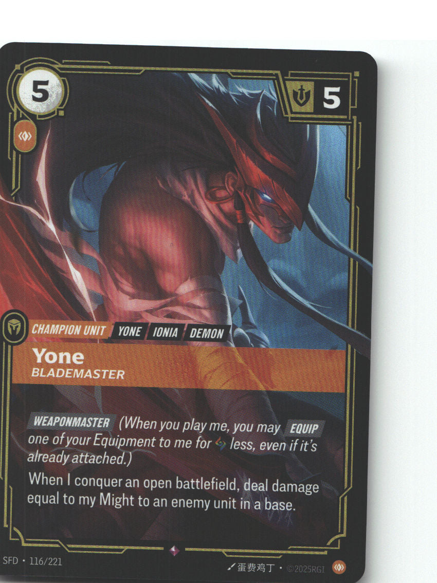 Yone, Blademaster