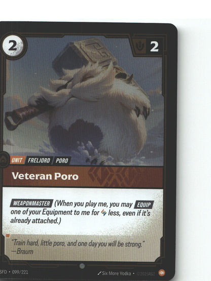 Veteran Poro