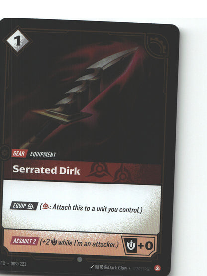 Serrated Dirk