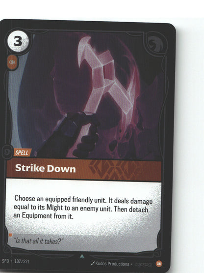 Strike Down