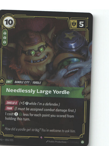 Needlessly Large Yordle