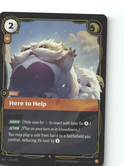 Here to Help