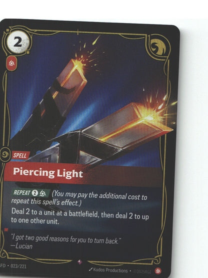 Piercing Light