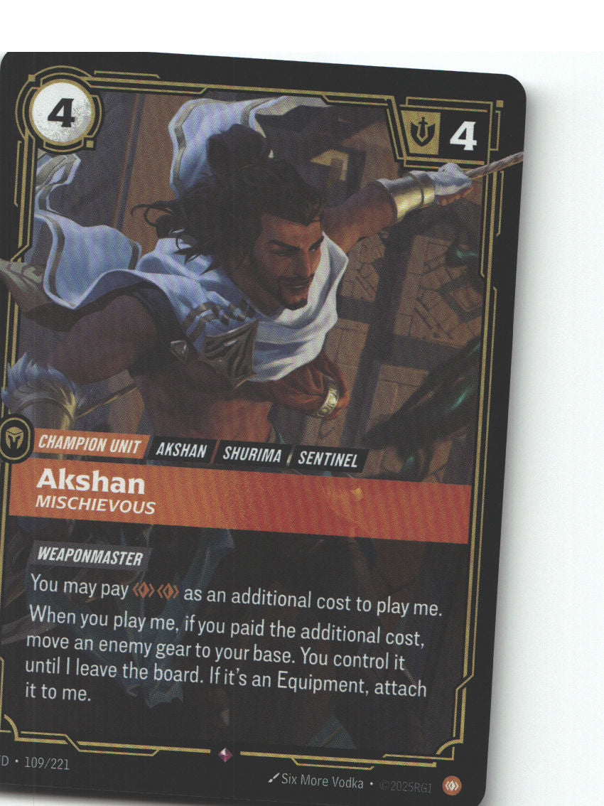 Akshan, Mischievous