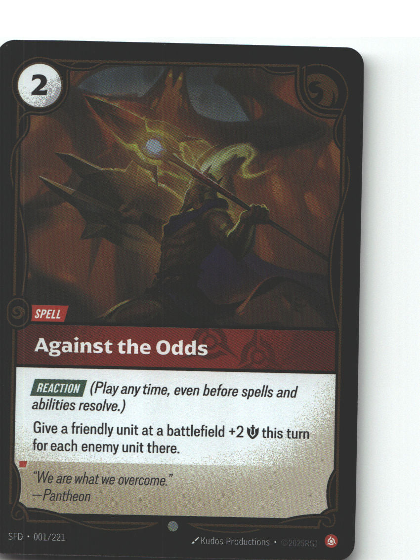 Against the Odds