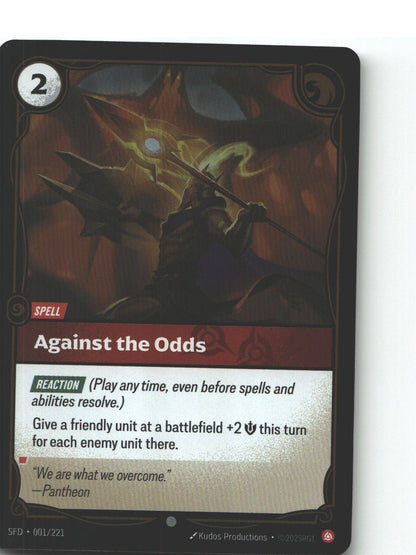 Against the Odds
