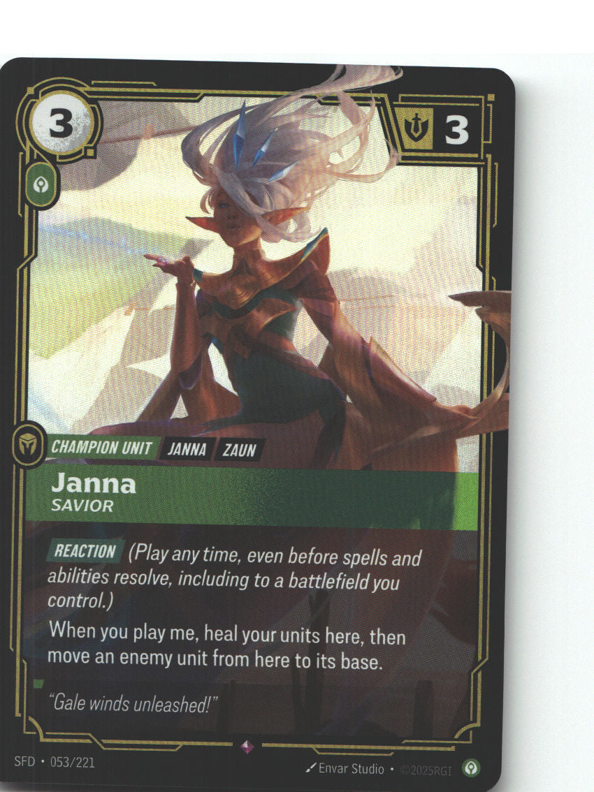 Janna, Savior