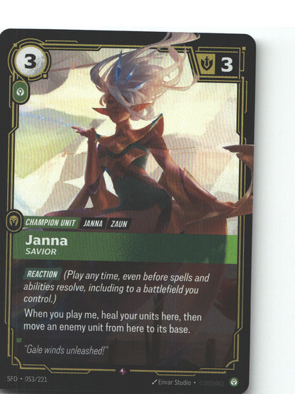 Janna, Savior